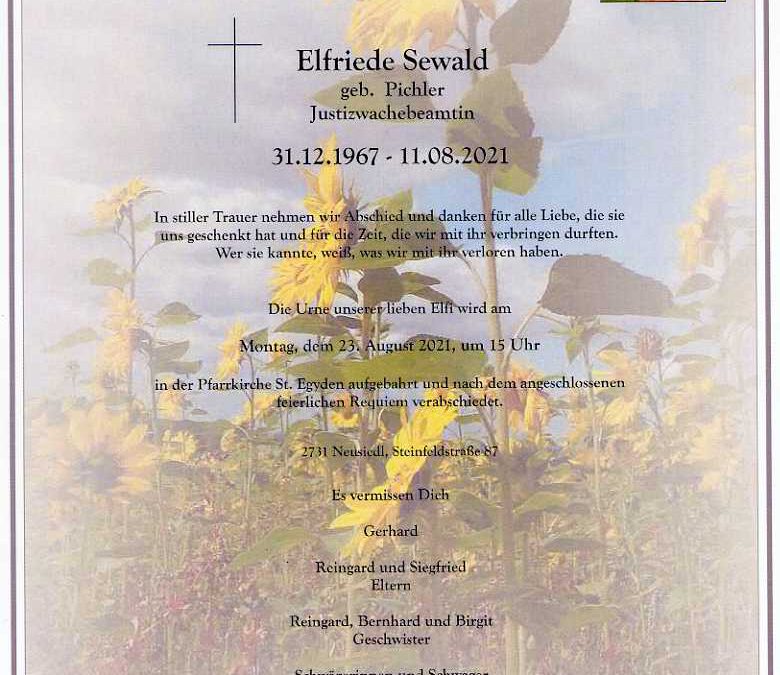 Sewald Elfriede