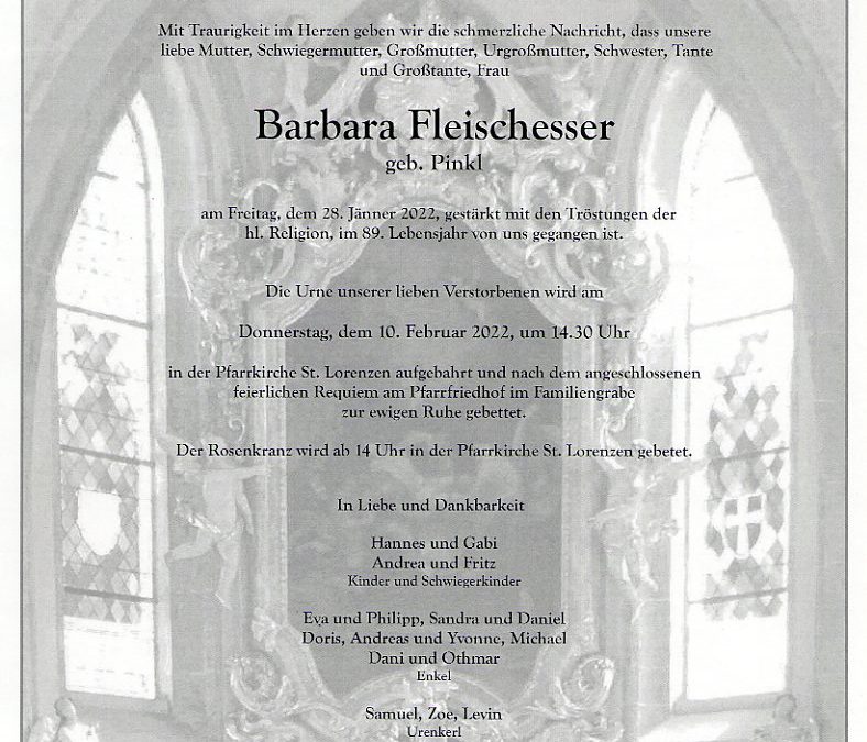 Fleischesser Barbara