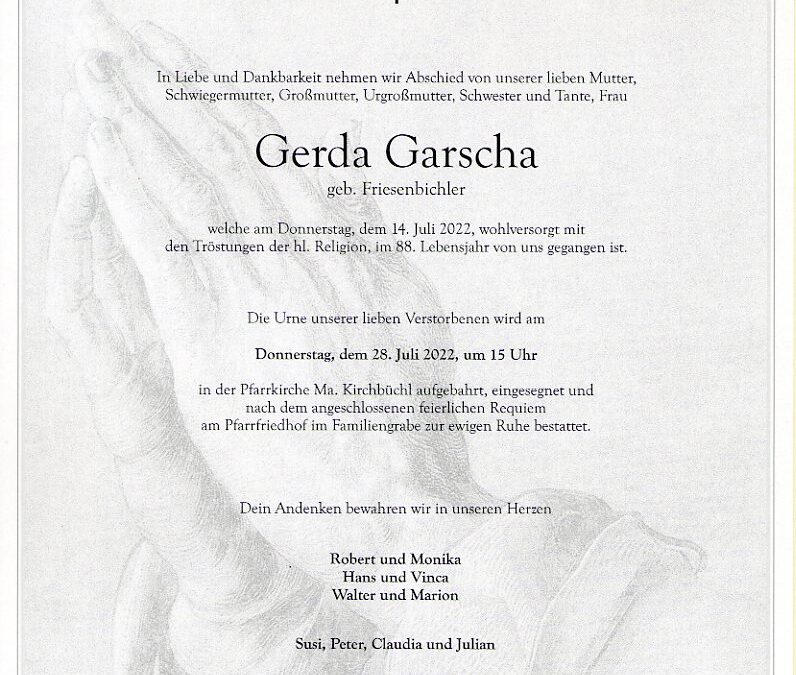 Garscha Gerda