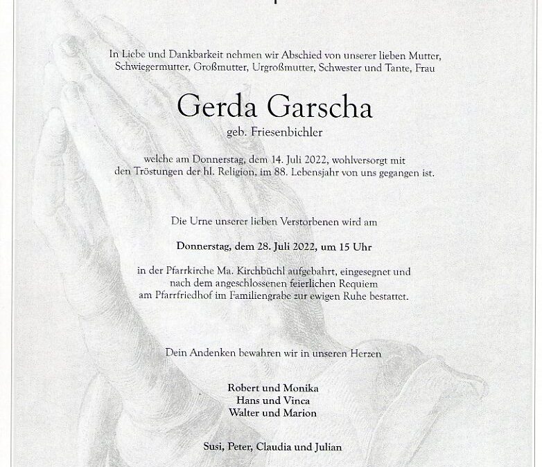 Garscha Gerda