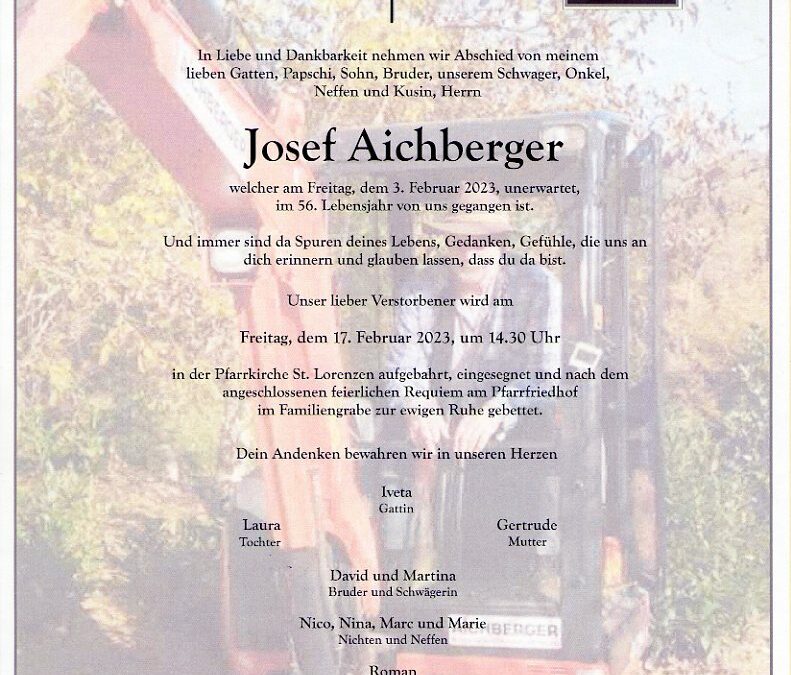 Aichberger Josef