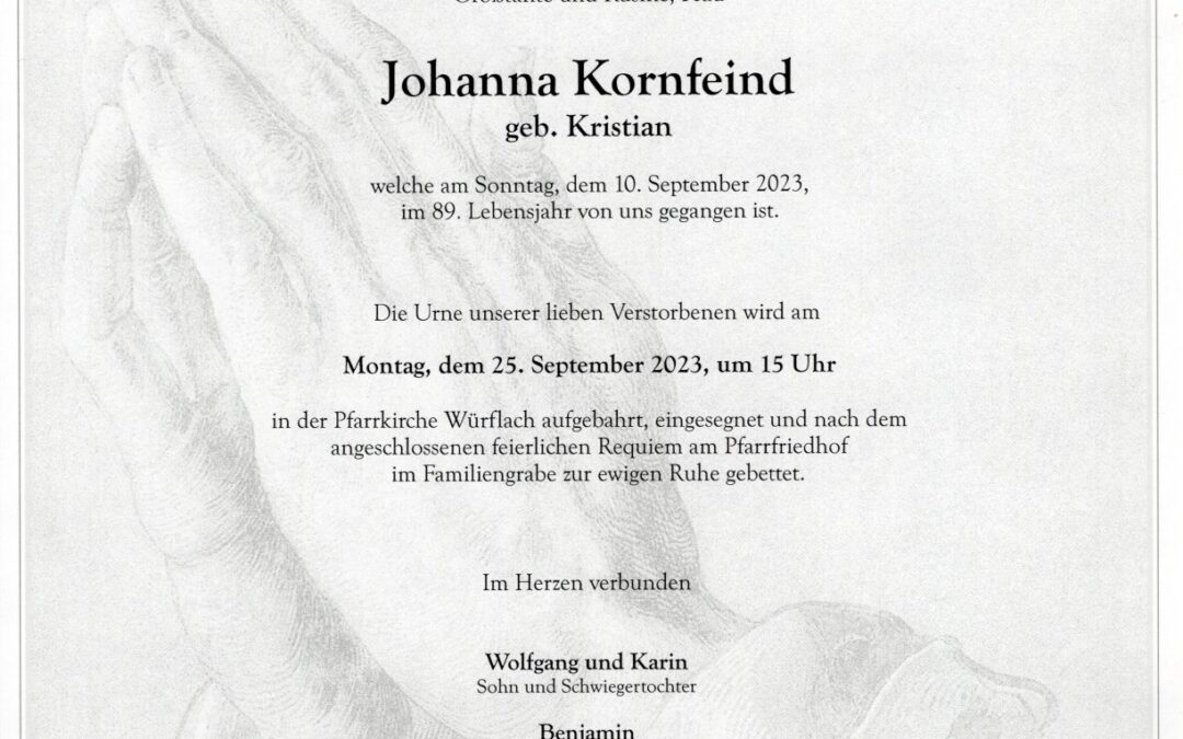 Johanna Kornfeind