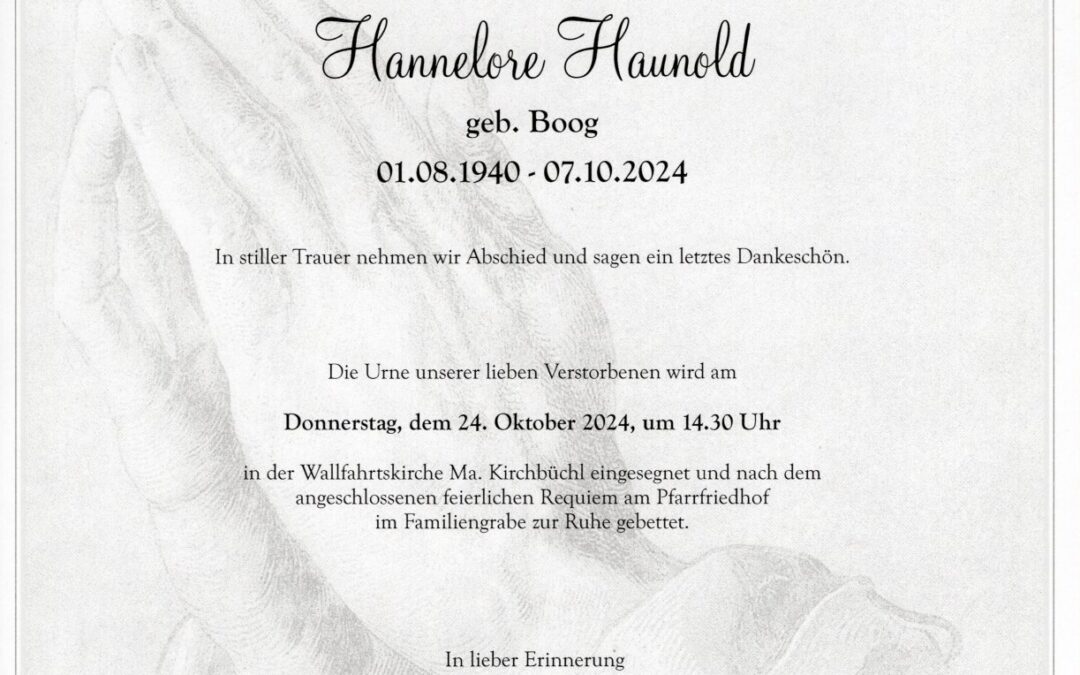 Hannelore Haunold