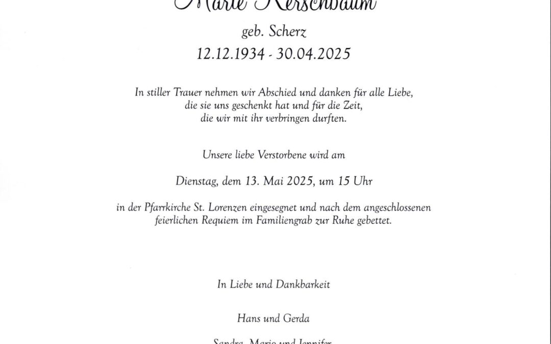 Marie Kerschbaum