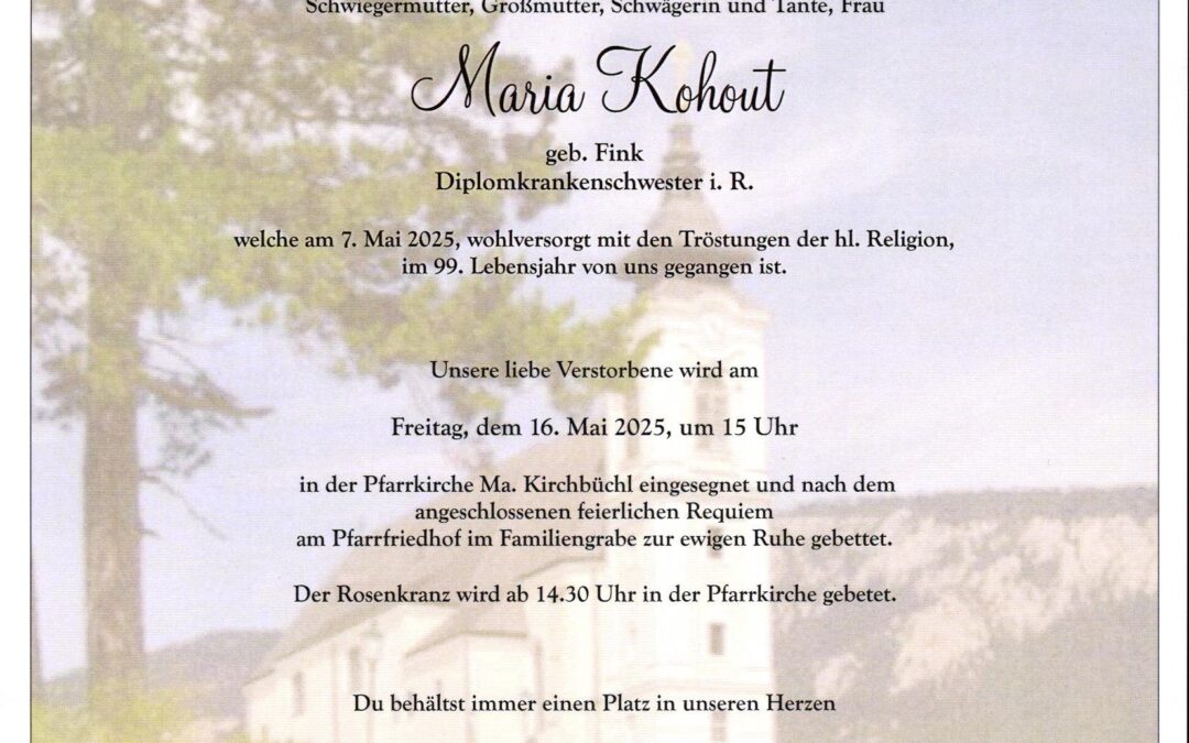 Maria Kohout