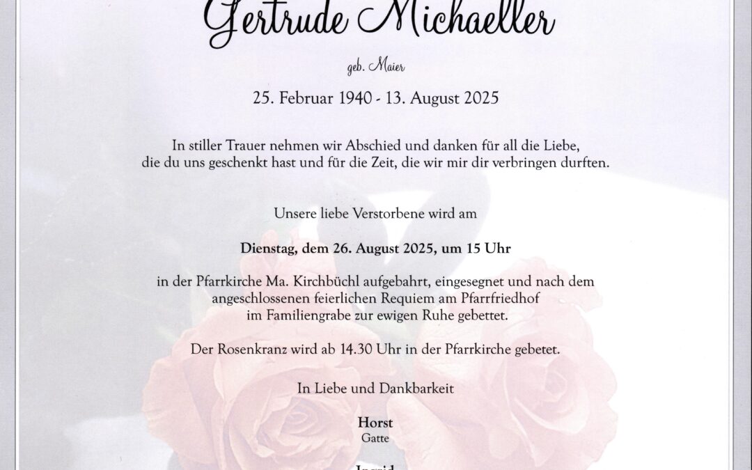 Gertrude Michaeller