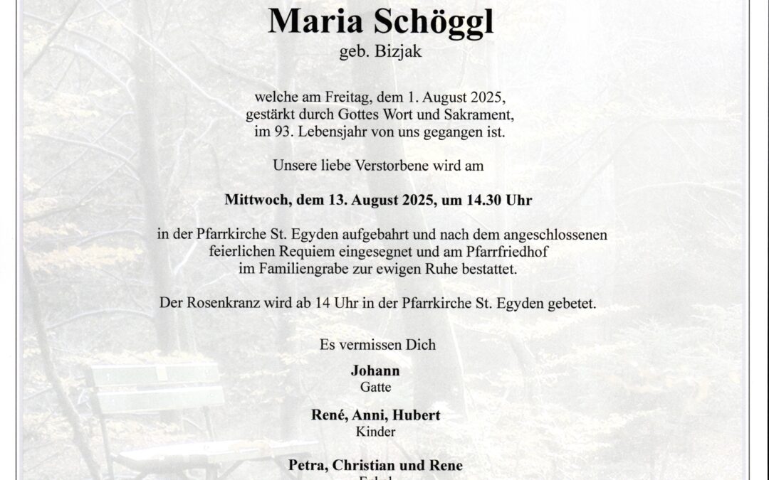 Maria Schöggl