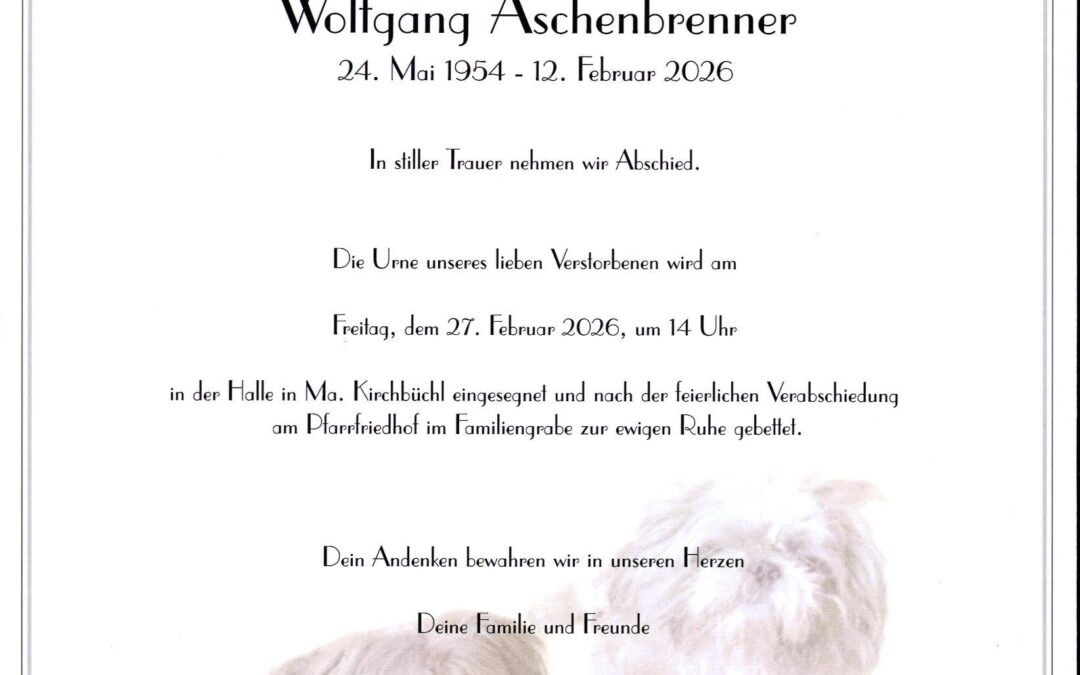 Wolfgang Aschenbrenner