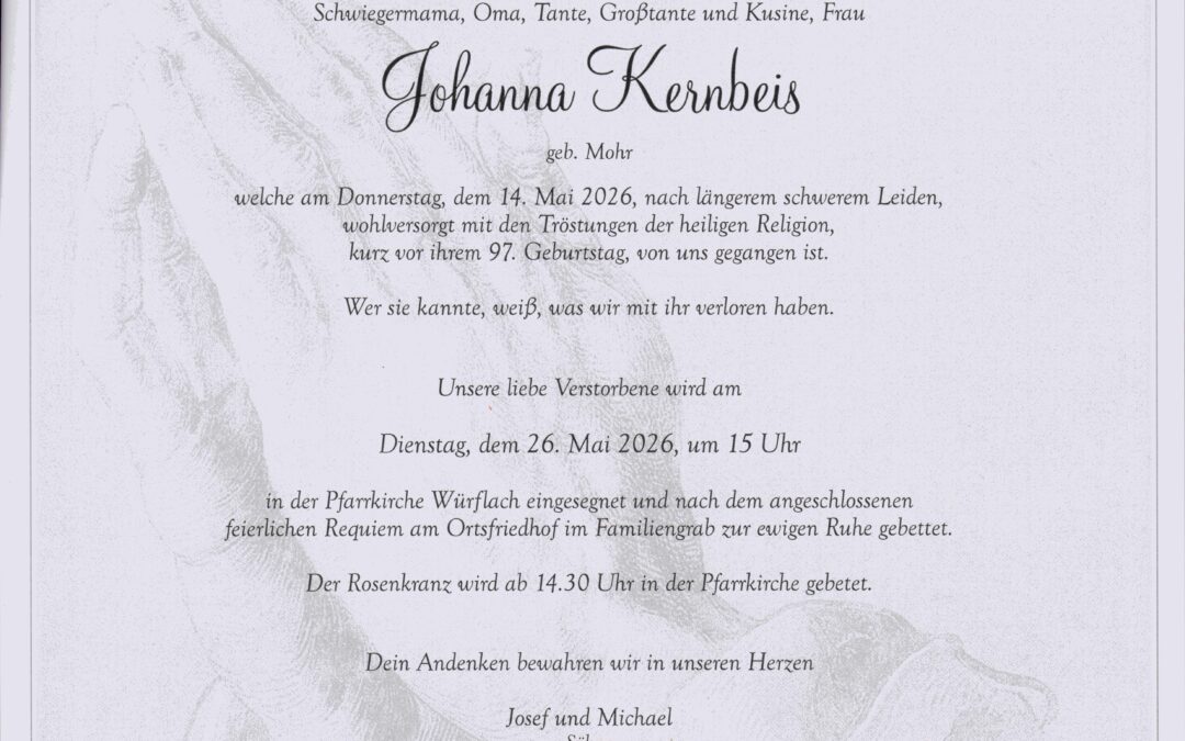 Johanna Kernbeis