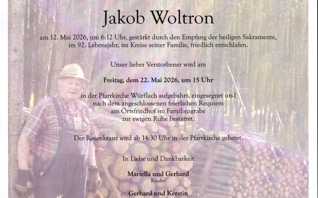 Jakob Woltron